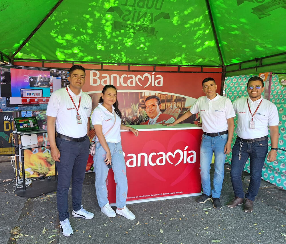 Feria del tendero - Stands para Bancamía