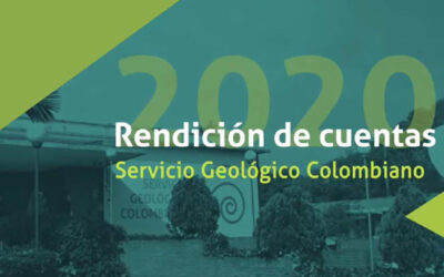 Servicio Geológico Colombiano | Rendición de cuentas 2020